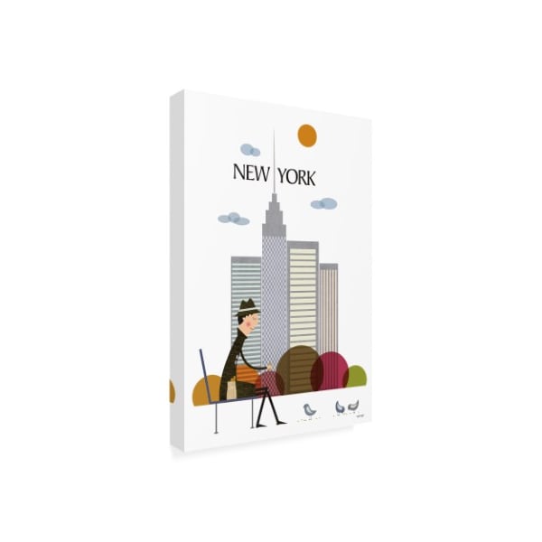 Tomas Design 'New York Poster' Canvas Art,30x47